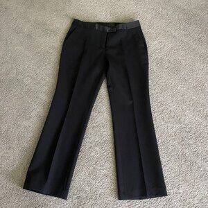 Beautiful Brand NEW Tuxedo Black Dress Pants- ZARA- Straight Leg